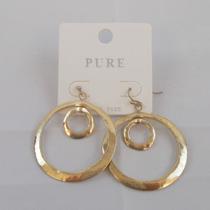 Double Hoop Earrings Lead Free By PURE